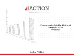 Pesquisa de Opini&atilde;o Eleitoral Elei&ccedil;&otilde;es 2014