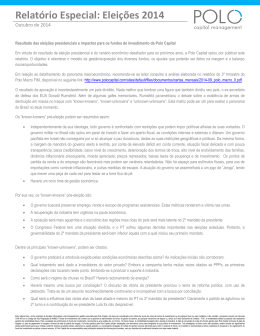 Relatório Especial: Eleições 2014