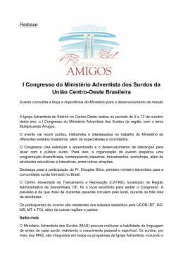 Vers&atilde;o impressa em PDF - Minist&eacute;rio Aventistas dos Surdos