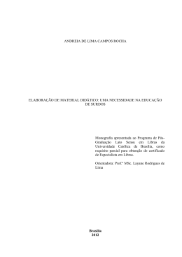 andreia de lima campos rocha - Universidade Cat&oacute;lica de Bras&iacute;lia