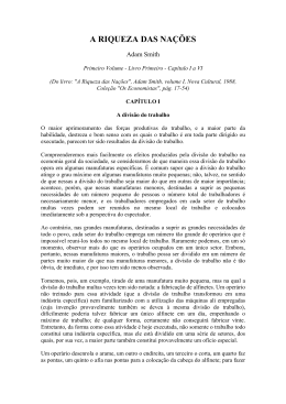 A RIQUEZA DAS NA&Ccedil;&Otilde;ES