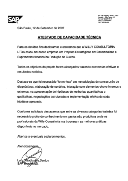 Av. Das Na&ccedil;&otilde;es Unidas, 11541 Brooklin - S&atilde;o Paulo