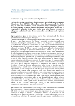 &laquo;Falta uma abordagem coerente e integrada &agrave; administra&ccedil;&atilde;o do