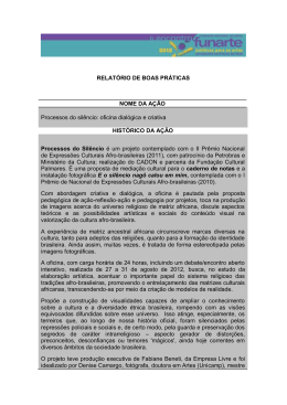 Processos do sil&ecirc;ncio: oficina dial&oacute;gica e criativa