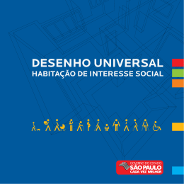 Habita&ccedil;&atilde;o - Desenho Universal