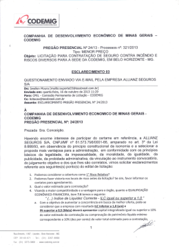 esclarecimento n&ordm; 03