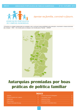 OUTUBRO 2010 - Associação Portuguesa de Famílias Numerosas