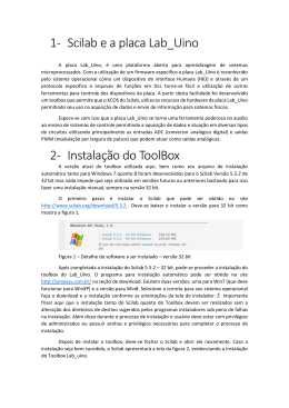 1- Scilab e a placa Lab_Uino 2