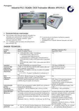 Industrial PLC / SCADA / DCS Treinador (Modelo