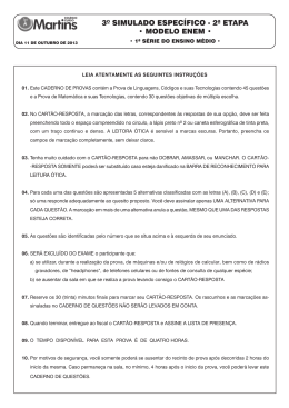 3&ordm; SIMULADO - 2&ordf; ETAPA 11-10