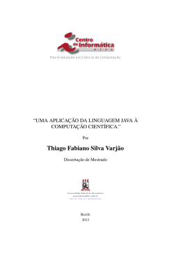 Dissertacao Thiago Varjao - Universidade Federal de Pernambuco