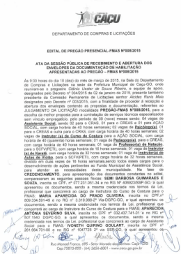 Fsil? isso ooPc-oo. - Prefeitura Municipal de Ca&ccedil;u