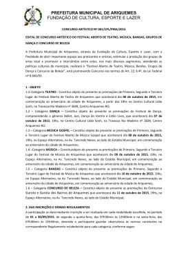 prefeitura municipal de ariquemes funda&ccedil;&atilde;o de cultura, esporte e