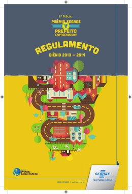 ra frente | 0800 570 0800 | sebrae.com.br