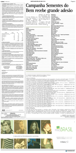 relat&oacute;rio - Hospital de C&acirc;ncer de Barretos