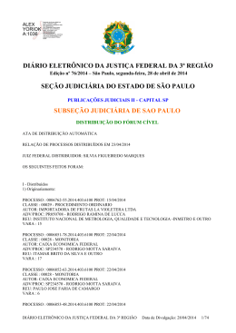 Di&aacute;rio Eletr&ocirc;nico N&ordm; 76 - Sistemas Web