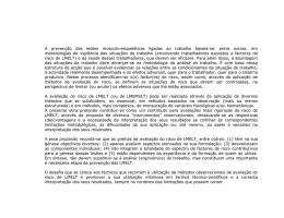 A prevenção das lesões músculo-esqueléticas ligadas ao trabalho