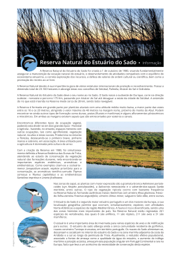 Reserva Natural do Estuário do Sado • Informação