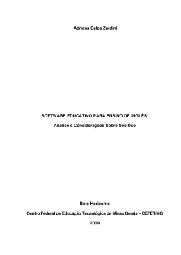 Adriana Sales Zardini SOFTWARE EDUCATIVO PARA - Cefet-MG