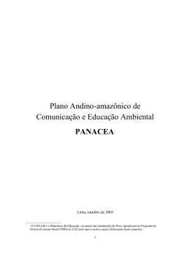 PANACEA - Ministério do Meio Ambiente