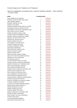 Analista Judici&aacute;ria
