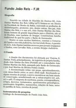 Fundo Jo&atilde;o Reis