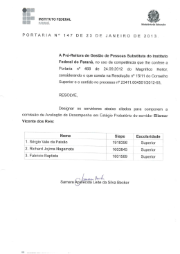 147- COMISS&Atilde;O ELISMAR VICENTE DOS REIS