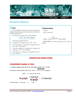 Mol - Portal de Estudos em Qu&iacute;mica