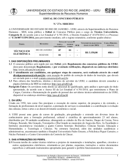 [EDITAL DE CONCURSO PÚBLICO 2002 - UERJ