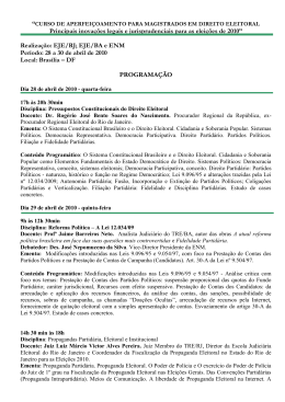 programa&ccedil;&atilde;o