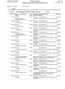 7ª Região Fiscal (RJ,ES) - Receita Federal