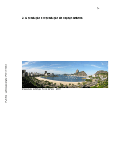 2. A produ&ccedil;&atilde;o e reprodu&ccedil;&atilde;o do espa&ccedil;o urbano - Maxwell - PUC-Rio
