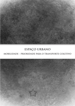 ESPA&Ccedil;O URBANO