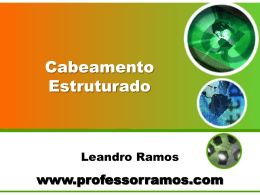 Cabeamento - Professor Ramos