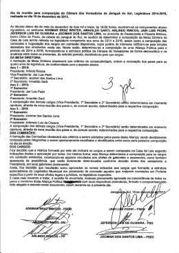 acordo vereadores