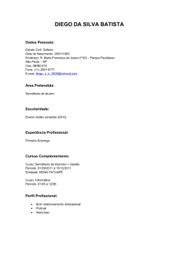 DIEGO DA SILVA BATISTA