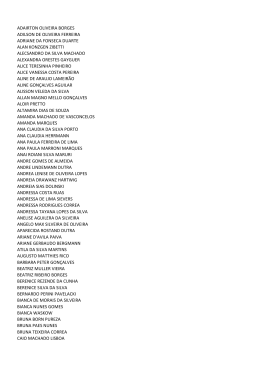 alunos que n&atilde;o fizeram reavalia&ccedil;&atilde;o 2013