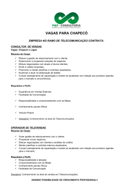 Anúncio de Vagas- Agencias 13-08