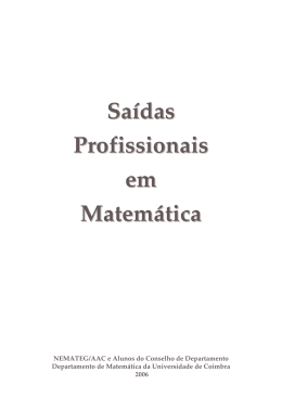 (livro sa&iacute;das FINAL2) - Departamento de Matem&aacute;tica