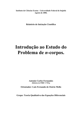 Introdu&ccedil;&atilde;o ao Estudo do Problema de n