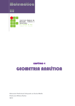 GEOMETRIA ANAL&Iacute;TICA