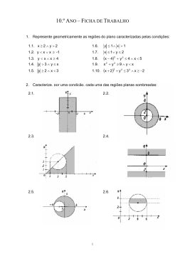 10.&ordm; ANO &ndash; FICHA DE TRABALHO