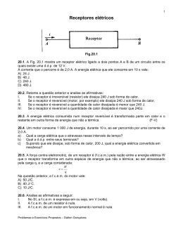 Receptores el&eacute;tricos