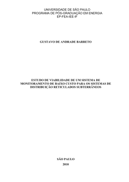 ESTUDO DE VIABILIDADE DE UM SISTEMA DE