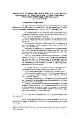 artigo - cr&eacute;ditos de energia empresas telef&ocirc;nicas