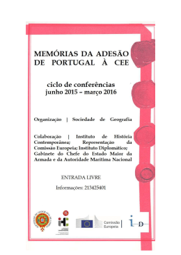 Programa do evento.