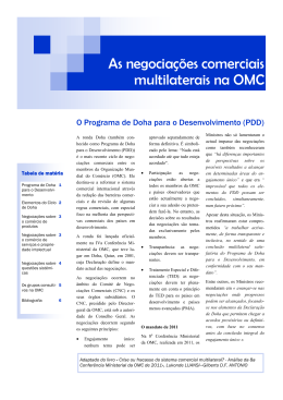 153 kB 13/11/2013 As negocia&ccedil;&otilde;es comerciais multilaterais na OMC