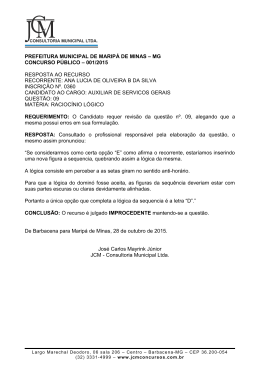 resposta aos recursos contra o gabarito 28/10/2015