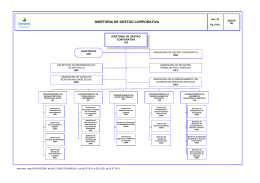 DIRETORIA DE GEST&Atilde;O CORPORATIVA