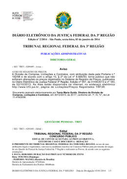 Di&aacute;rio Eletr&ocirc;nico Extraordin&aacute;rio N&ordm; 2 - Sistemas Web